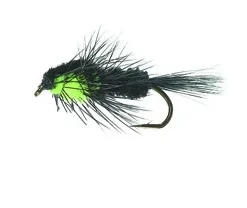 Montana Nymph Black/Fluo Green Daiichi 1710 #10