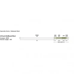 RIO Intouch Outbound Short Brown/Yellow -Hengel Plezier Verkoopwinkel RP21322r 3